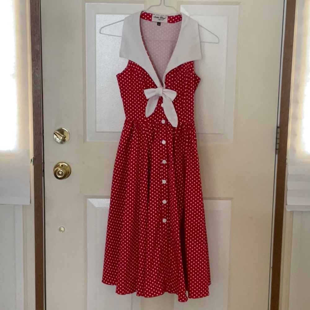 Bettie Page midi dress